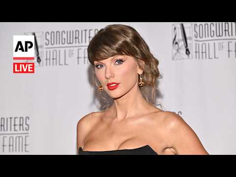 LIVE: Taylor Swift attends Songwriters Hall of Fame Induction red carpet