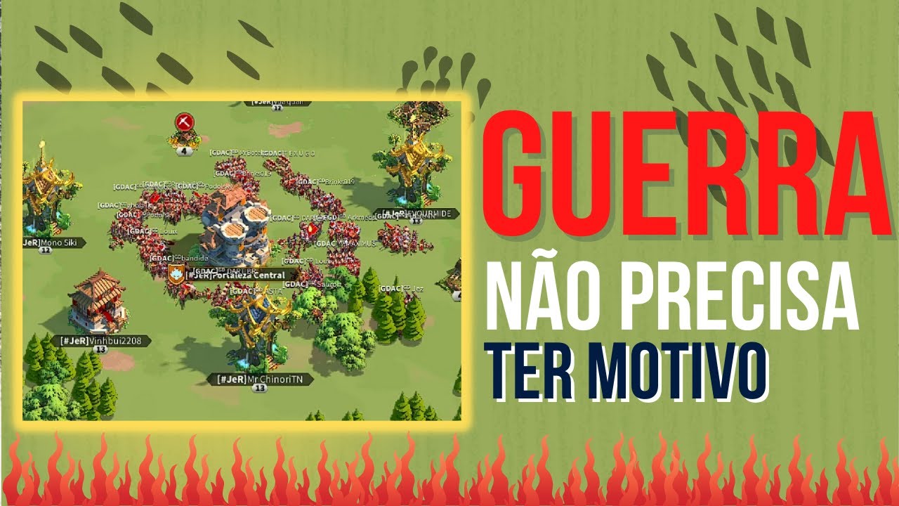 GUEERA NO RISE OF KINGDOMS | COMO FUNCIONAM E POR QUÊ ACONTECEM?