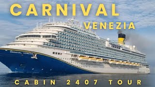 Carnival Venezia Cove Balcony Cabin 2407