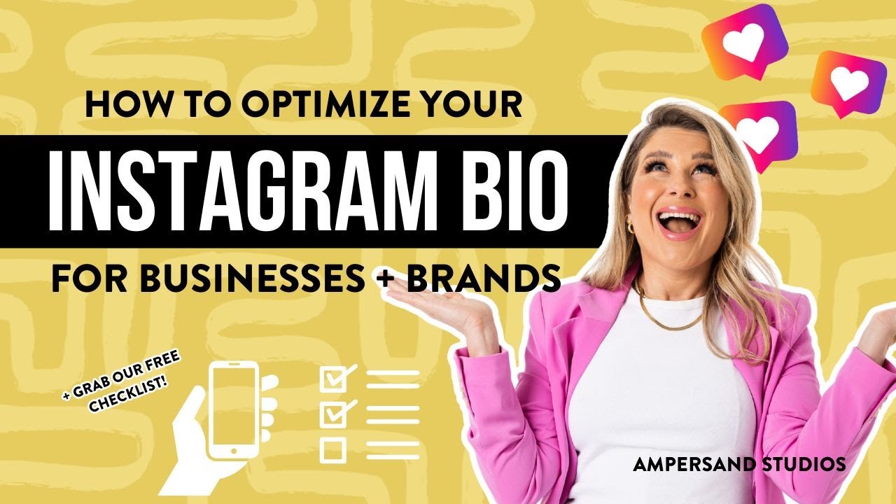 How to OPTIMIZE your Instagram Bio for your BUSINESS