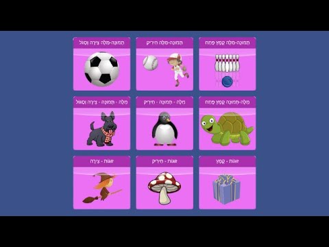 הכרות עם הפעילויות בעברית