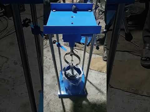 Blue mild steel swelling pressure test apparatus, 80 kg, aut...