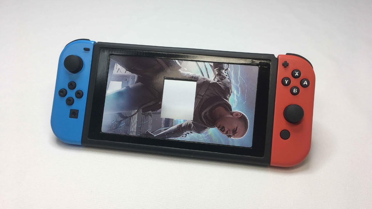 壁のスイッチカバーを作ってみました。-Making Nintendo Switch type wall plates-