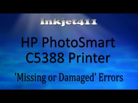 HP PhotoSmart C5388 Printer Error Troubleshooting