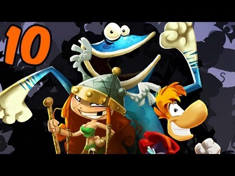 Let's Play Rayman Legends #10 German Deutsch - Kreaturen der Tiefe