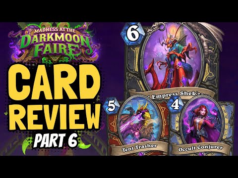 INSANE NEW ROGUE LEGENDARY!! More Menagerie & Secret Mage! | Darkmoon Review #6 | Hearthstone