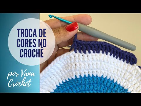 VOCÊ VAI AMAR ESSA DICA/ COMO FAZER A TROCA DE COR NO CROCHÊ/ COMO EMENDAR O BARBANTE SEM FAZER NÓ
