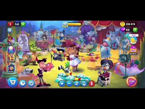 🎯 Fishdom 8386 Challenge Level + 💥💥🧨💣