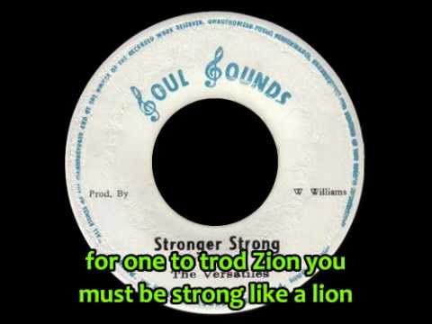 The Versatiles - Stronger Strong
