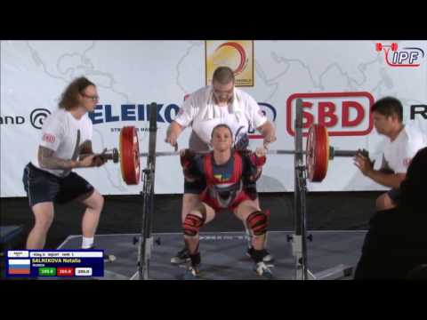 Salnikova and Vermenyuk (Russia) at IPF Equipped Worlds-2016