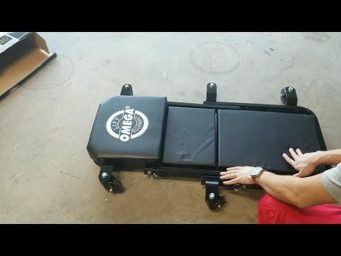 Omega 3 in 1 Low Profile Mechanics Creeper and Seat Review