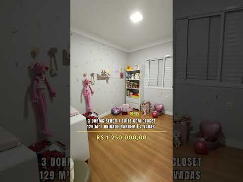 APARTAMENTO | RESIDENCIAL CANNES | SOROCABA #imoveis #garden