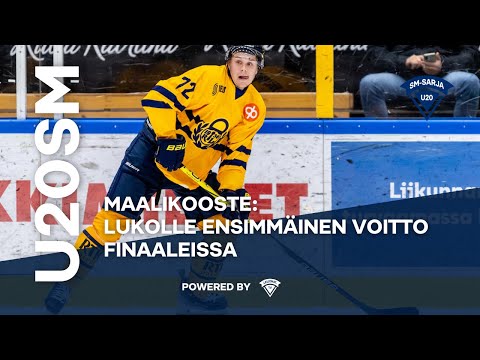 Maalikooste: Lukolle ensimmäinen voitto U20 SM-sarjan finaaleissa