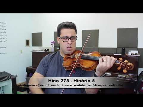 Hino 275 Violino Hinário 5 CCB