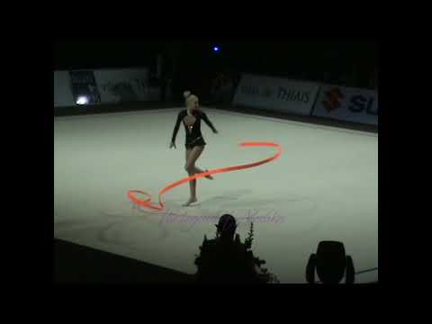 Florine DALLY (FRA) ribbon - 2008 Thiais senior AA