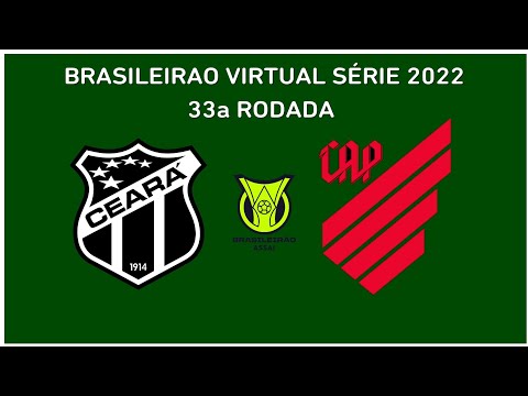 Brasileirao virtual série A 2022 / 33a rodada