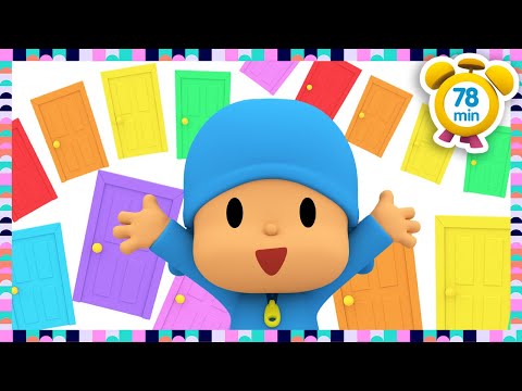 POCOYO MAGYARUL – 🚪SZÍNES AJTÓK🚪 | [78 perc] Teljes Epizódok | Rajzfilm gyerekeknek
