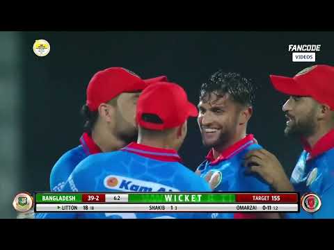 Bangladesh vs Afghanistan | 1st T20I Thrilling Highlights | Streaming Live on FanCode