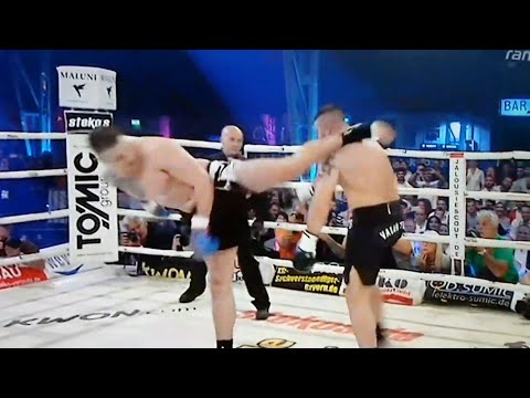 WM Kampf Michael Smolik vs. Roland Dabinovci Kickboxen 02.07.2017