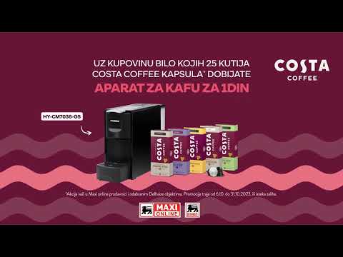 Costa Coffee x Hyundai aparat za kafu