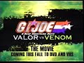 G I Joe Valor Vs Venom Trailer VHS Ad March 9 2004