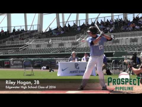 Riley Hogan Prospect Video, 3B, Edgewater High School Class of 2016