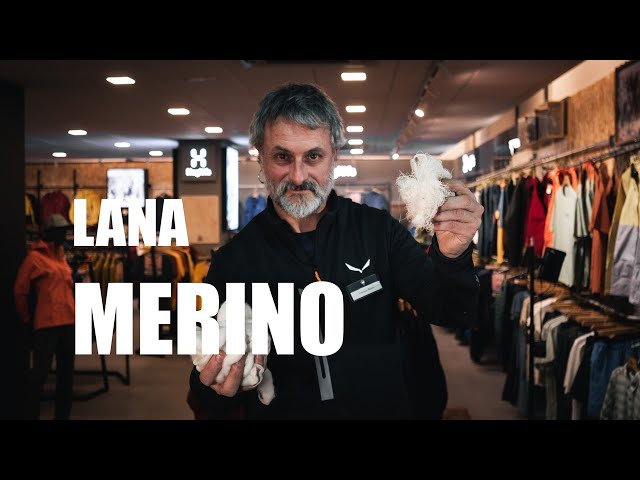 Vídeo relacionado con Merino.tech Camiseta Lana Merino Hombre - Deportiva Ropa Térmica 100% Lana Merino Ligero, Medio, Pesado con Calcetines (Medium, 320 Black)