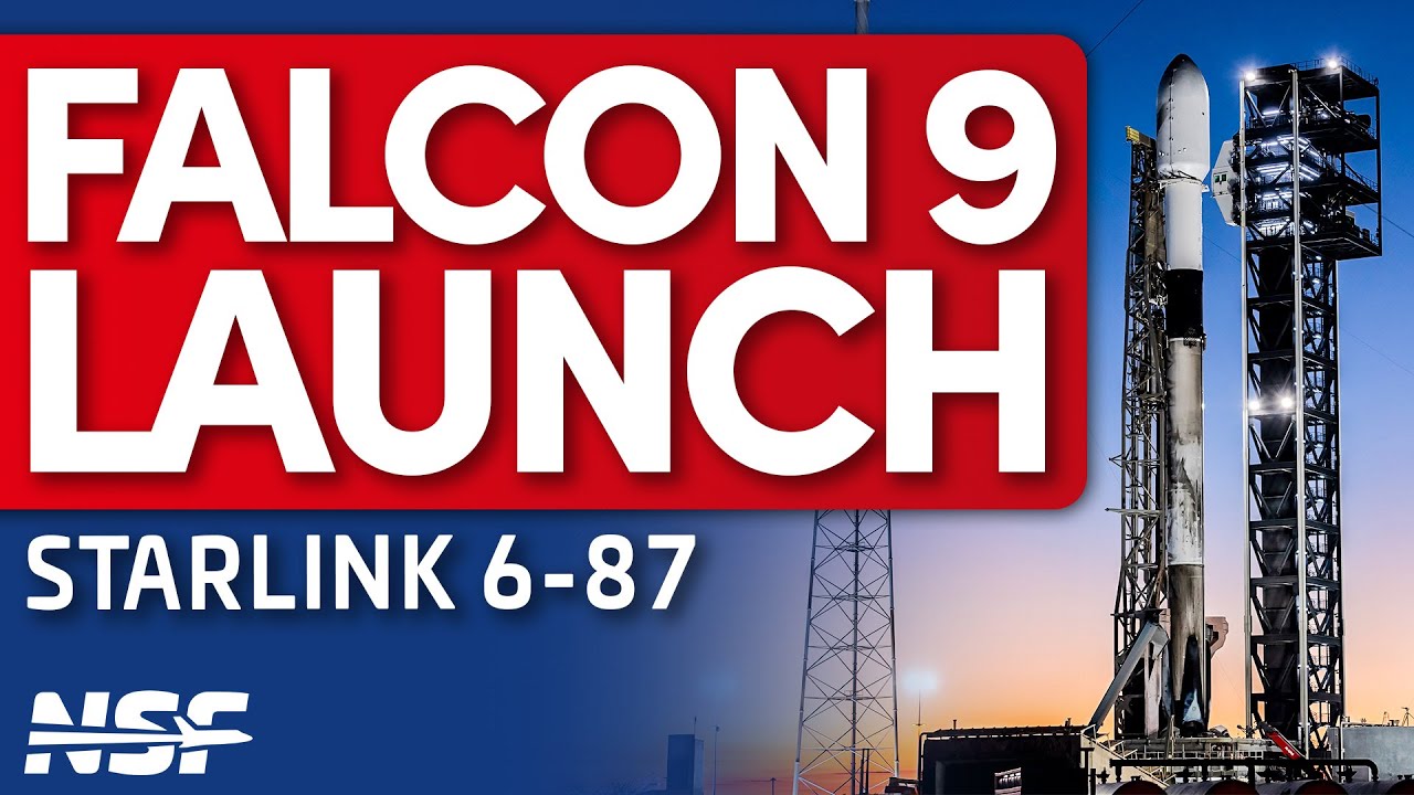 SpaceX launches Starlink 6-87