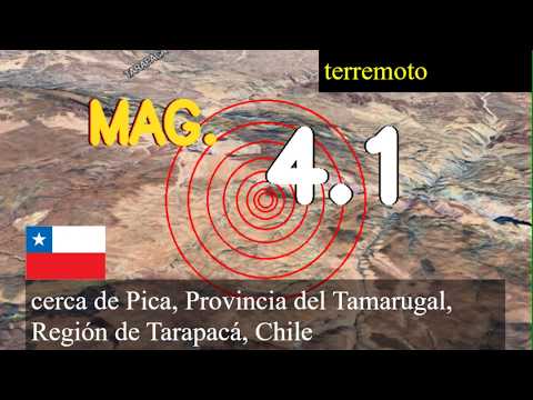 Terremoto cerca de Pica, Provincia de Tamarugal, Región de Tarapacá, Chile actualizaciones en vivo