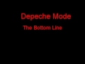 Depeche Mode The Bottom Line + Lyrics 