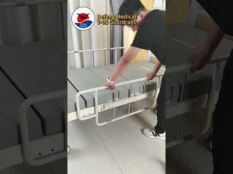 Metal Metal Telescopic Hospital Guardrail Bed Side Railing #bed side rail#hospital #homecare#protect