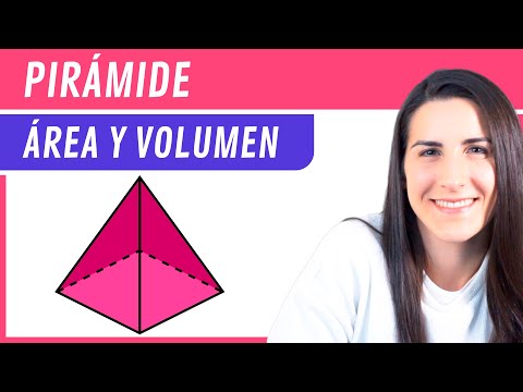 Área y Volumen de la PIRÁMIDE 🔺 Cuerpos Geométricos
