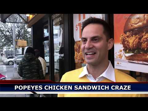 Popeyes Chicken Sandwich War - White Guy Indifferent