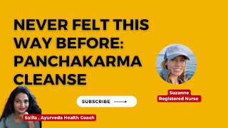 She slept so deeply, She could not believe it! Suzanne's Amazing #Ayurveda Cleanse Experience