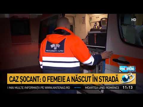 Caz şocant: O femeie a născut în stradă la Focşani