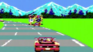 Out Run Sega Master System Goal A Complete Game Longplay Gameplay Only