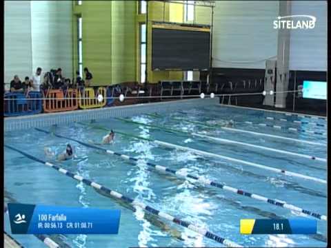 Serie 3 dei 100 Farfalla  Assoluti F Agonisti - 7° Trofeo SOGEIS Montichiari