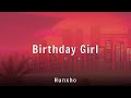 Hunxho Birthday Girl Lyrics