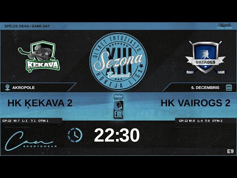 2023 12 06 | HK ĶEKAVA 2 (KE2) - HK VAIROGS 2 (VG2) | E9