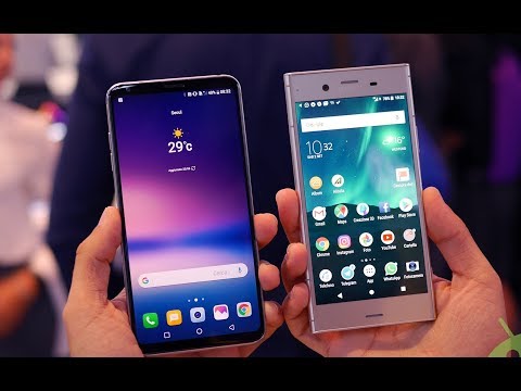 Sony Xperia XZ1 Vs LG V30 Comparison