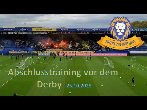 Abschlusstraining vor dem Derby