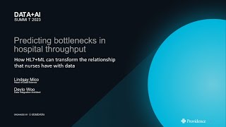 Improving Hospital Operations with Streaming Data and Real Time AI/ML