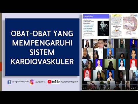 OBAT-OBAT YANG BEKERJA PADA SISTEM KARDIOVASKULER | KULIAH FARMAKOLOGI 1 | 2020