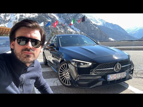 VIAGGIO SU STRADA A GINEVRA IN SVIZZERA con la mia MERCEDES Classe C (paesaggio impressionante)