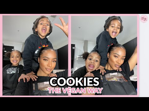HOMEMADE COOKIES 🍪 THE VEGAN WAY | 4 INGREDIENTS | WITH BLESS & FAVOUR
