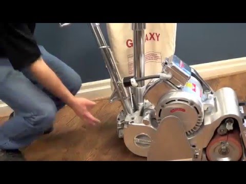 Galaxy 2000 8" Belt/Drum Sander - Video 4