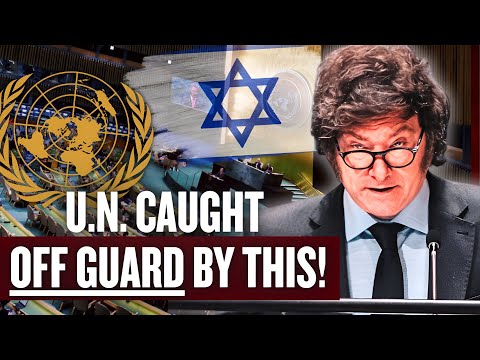 Javier Milei DESTROYS The UN’s Anti-Israel Policies Live On Stage!
