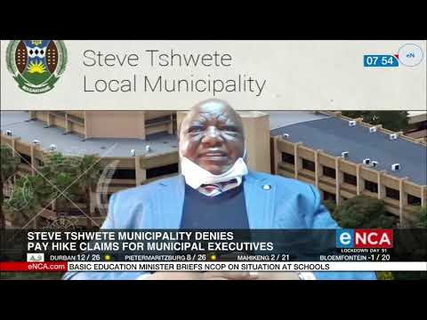 Steve Tshwete muncipality denies pay hike claims