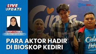 Pemain Film 'Cinta dalam Ikhlas' Buat Surprise Para Penonton, Hadiri Golden Cinema Kediri Jatim