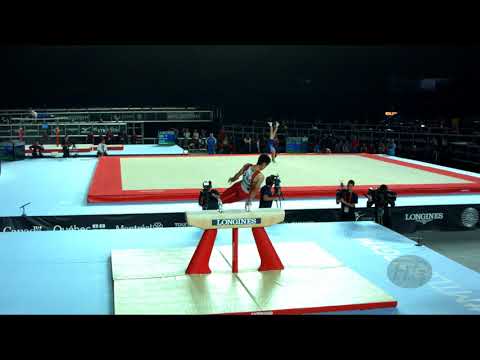 SHIRAI Kenzo (JPN) - 2017 Artistic Worlds, Montréal (CAN) - Qualifications Pommel Horse